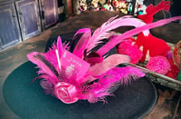 Image 2 of We Wear Pink on Wednesdays Hat Fascinator