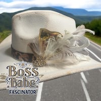 Image 1 of Boss Babe Hat Fascinator