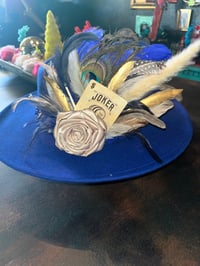 Image 1 of She’s Got The Blues Hat Fascinator