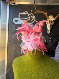Image 2 of Flamingo Derby Headband