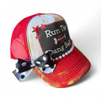 Image 3 of Run The Dang Ball! Trucker Hat