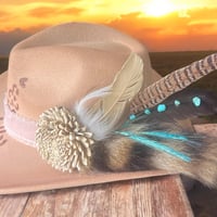 Rowdy Cowgirl Hat Fascinator