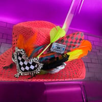 Image 1 of Neon Moon Straw Hat