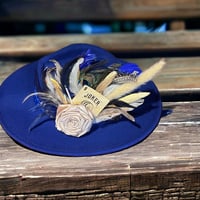 Image 2 of She’s Got The Blues Hat Fascinator