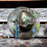 Image 3 of Cactus and Rust Hat Fascinator