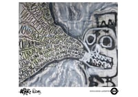 Image 1 of A3 Giclée Art Print — EUGOLONOM LANRETNI — collaboration with Chris Ridgway and Marc Craig