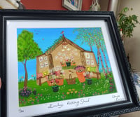 Image 1 of 'Emily's Potting shed' limited edition print 