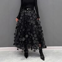 Black circles skirt