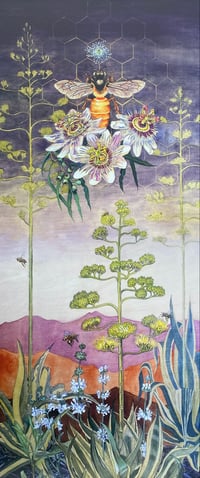 Image 2 of Salvia Melifera ~ canvas print