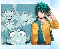 Image 2 of [PREORDER] DEKU MOSAIC ACRYLIC STANDEE