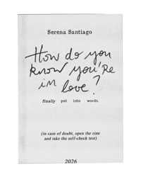 Image 1 of How do you know you're in love?