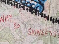 Image 2 of A3 Giclée Art Print — WHY SO SKINLESS — collaboration with Mick Connor and Marc Craig
