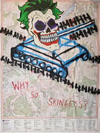Image 1 of WHY SO SKINLESS— original artwork — collaboration with Mick Connor and Marc Craig