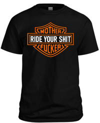 Image 1 of RIDE YOUR SHIT MFKR FRONT LOGO TEE