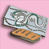 McGhibli | Roasted Newt Pie| Enamel Pin