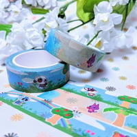 Animal Crossing Lazy Villagers Washi Tape