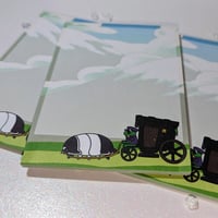 Image 2 of Frog Delivery  -  Memo Pad