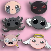 Image 1 of Binding of Isaac | Full Set | Enamel Pin