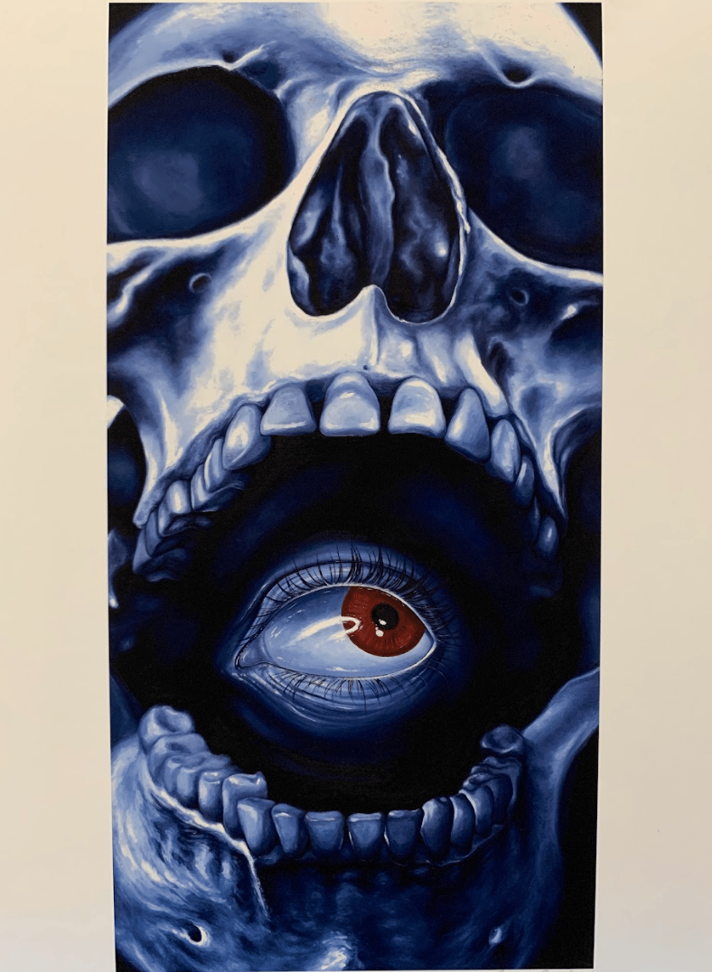 Image of GHOST IN THE MACHINE print