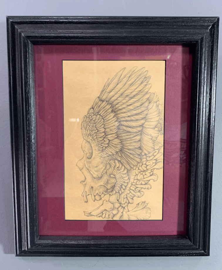 Image of WAYSHOWER original graphite study