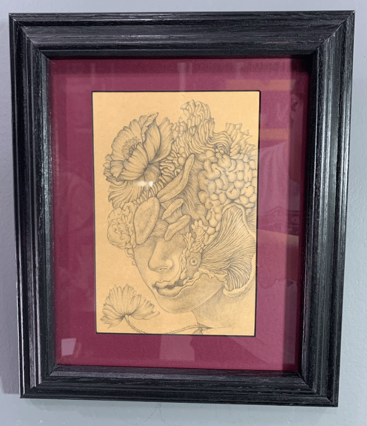 Image of DECAY original graphite study