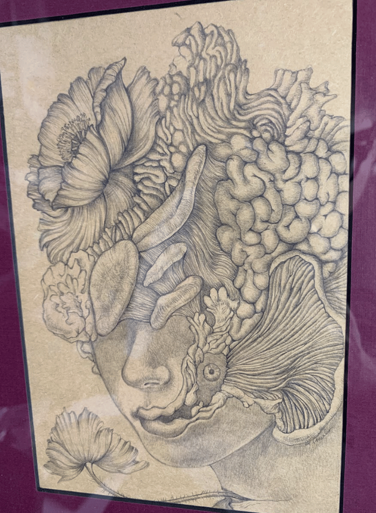 Image of DECAY original graphite study