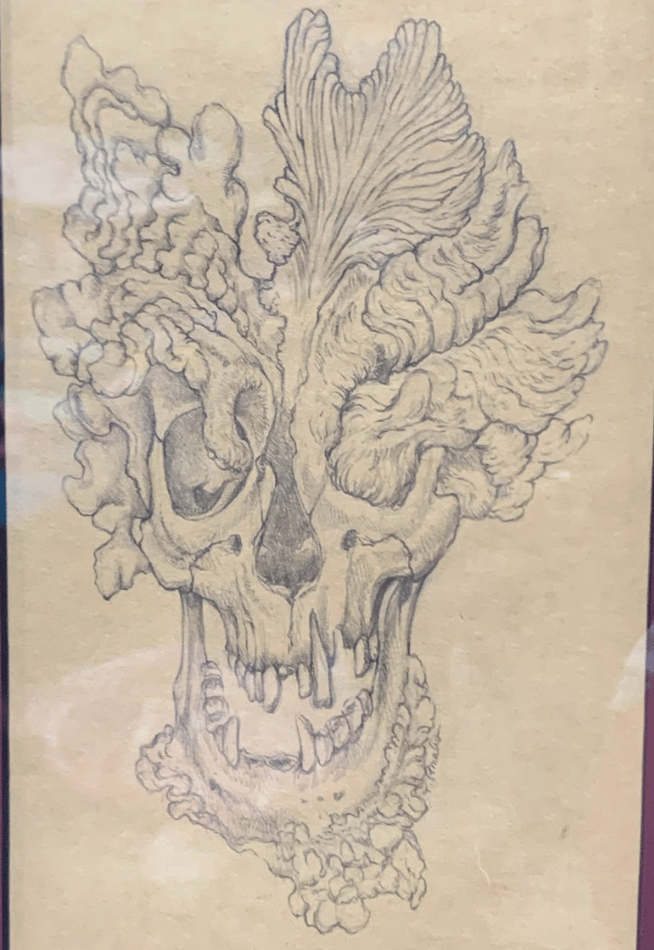 Image of ROTTED original graphite study