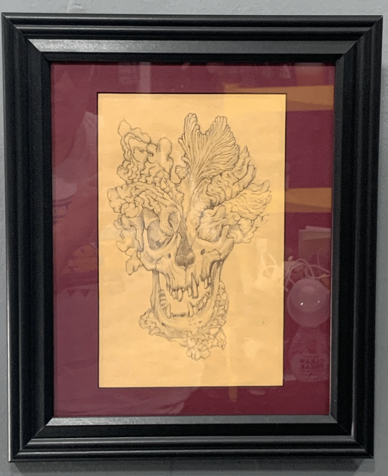 Image of ROTTED original graphite study