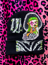 Image 1 of Green Squeak Beanie
