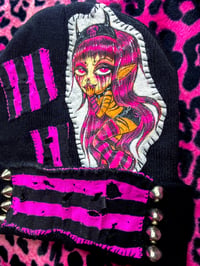 Image 3 of Pink Squeak Beanie