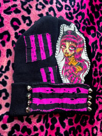Image 2 of Pink Squeak Beanie