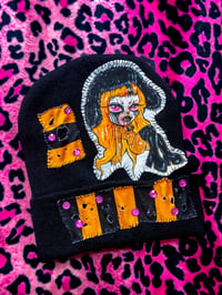 Image 1 of Orange Squeak Beanie