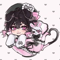 JoeiWanko Tea Cup Keychain