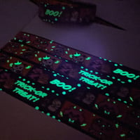Image 2 of Pink Jr. & Friends - Trick-or-treat Glow-in-the-dark Washi Tape