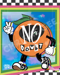 Image 2 of No Doubt / Orange -  Fan Art Print 