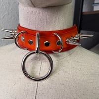 Image 2 of Heavy Spiked Bondage Collar