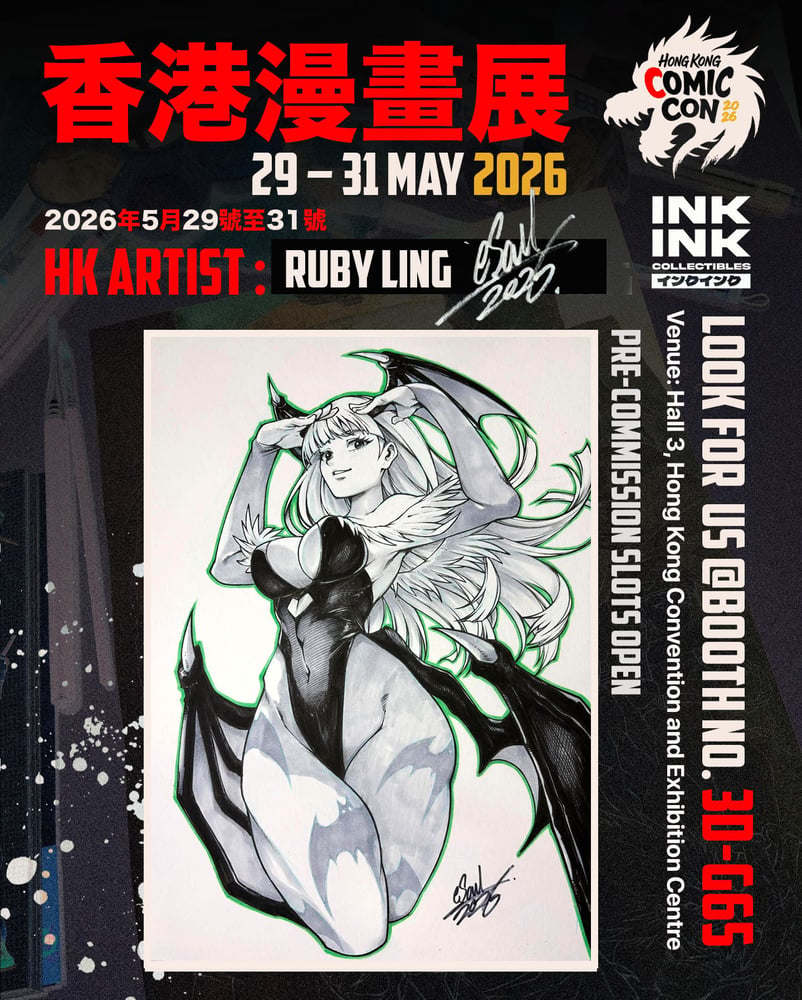 Image of Original Art  - Morrigan Aensland ( A ) // Ling Ruby (eSoul)