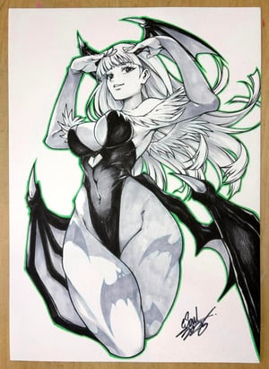 Image of Original Art  - Morrigan Aensland ( A ) // Ling Ruby (eSoul)