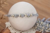 Image 2 of Mohair Tieback 224 (grey)