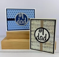 Image 2 of Father's Day Card Making Kit for Adults to DIY 6 Handmade Cards for Dad, Grandpa and Grandfather