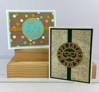 Image 3 of Father's Day Card Making Kit for Adults to DIY 6 Handmade Cards for Dad, Grandpa and Grandfather