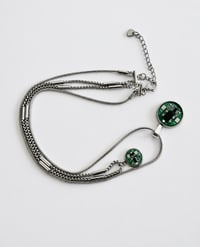 Image 3 of Islington Necklace│Double Microchip Circuit Board Pendant Necklace – Tech Jewelry