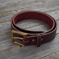 Image 1 of The Iron Oath Duty Belt - Wine