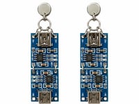 Yorkdale│Microchip Circuit Board Earrings with Dangling PCB Chips – Tech Jewelry