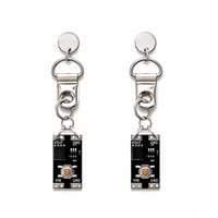 Main Street│Up-cycled Microchip Circuit Board Earrings – Tech Jewelry