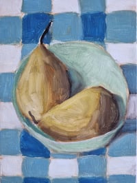 Image 2 of Pears in a Green Bowl