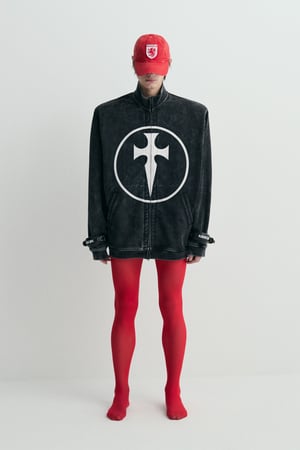 Image of KAMIGIN - Graphic Washing Cap (Red)