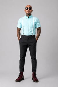 Image 1 of JEGGAE SHIRT 'J-MINT' MEN'S SHORT & LONG SLEEVE
