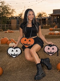 Image 2 of Pretty Little Curse | Pumpkin Crossbody 