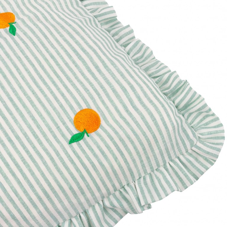 COUSSIN RECTANGULAIRE - ORANGE  Image 2
